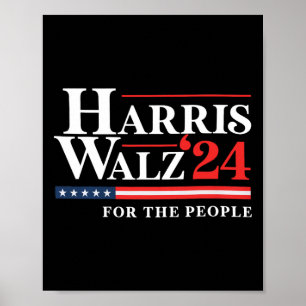 Harris Tim WAlzheimer Waltz For The People 2024 Poster