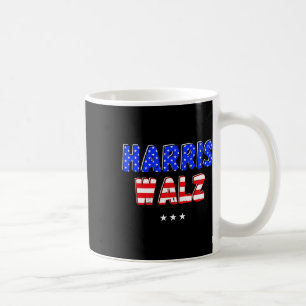 Harris Tim WAlzheimer Waltz Funny Retro Patriotic  Coffee Mug