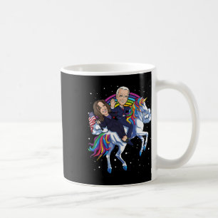 Harris Unicorn Joe Biden 2021 Riding President Usa Coffee Mug
