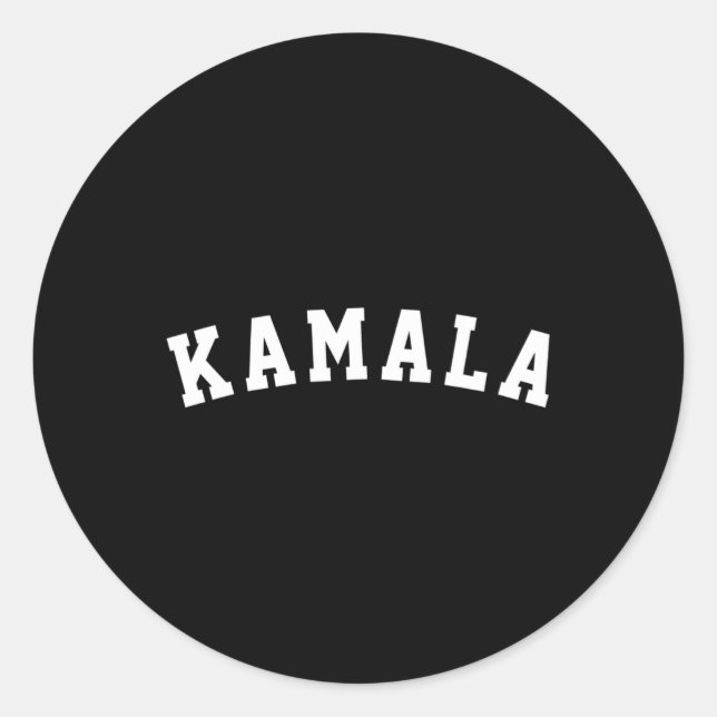 Harris Varsity  Classic Round Sticker (Front)