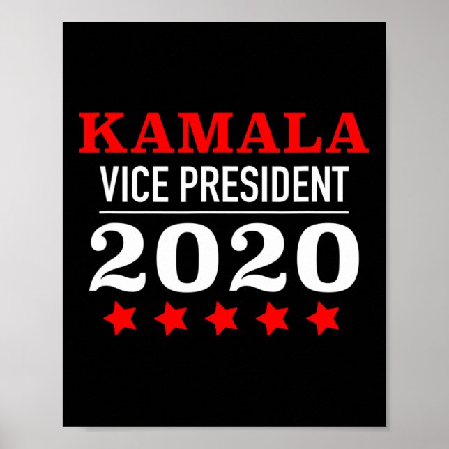 Harris Vice President  Poster (Front)