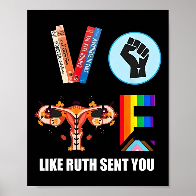 Harris Vote Like Ruth Sent You  Poster (Front)