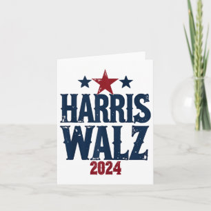 Harris W 2024 Election Kamala Harris Tim Waltz 202 Card
