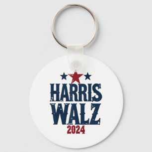 Harris W 2024 Election Kamala Harris Tim Waltz 202 Key Ring