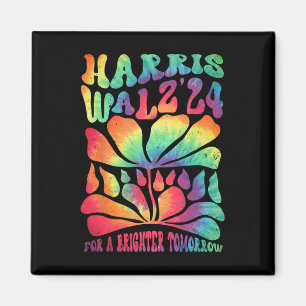 Harris Waltz 2024 Election For A Brighter Tomorrow Magnet