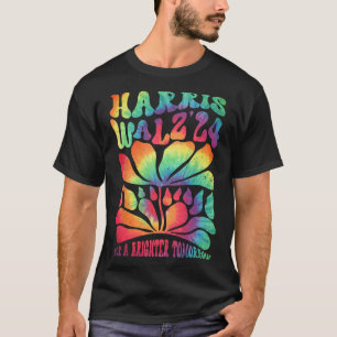 Harris Waltz 2024 Election For A Brighter Tomorrow T-Shirt