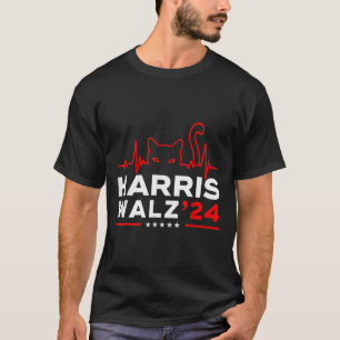 Harris Waltz 2024 Election Harris Tim Waltz Heartb T-Shirt