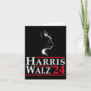 Harris Waltz 2024 Election Kamala Harris Tim Waltz Card