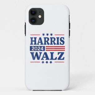 Harris Waltz 2024 Election Kamala Harris Tim Waltz iPhone 11 Case