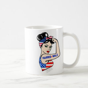 Harris Waltz 2024 Election Kamala Harris Tim Waltz Coffee Mug