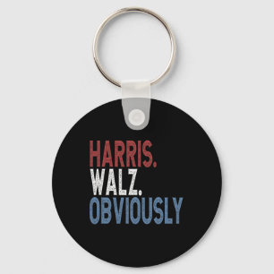Harris Waltz 2024 Election Kamala Harris Tim Waltz Key Ring