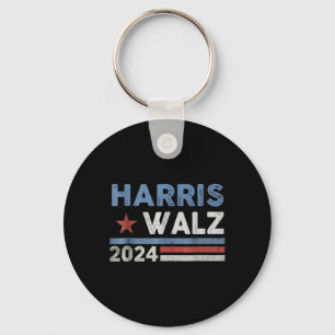 Harris Waltz 2024 Election Kamala Harris Tim Waltz Key Ring