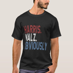 Harris Waltz 2024 Election Kamala Harris Tim Waltz T-Shirt