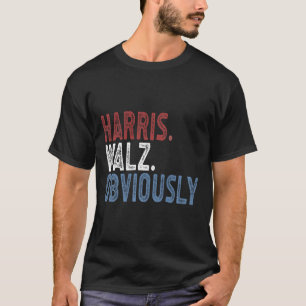 Harris Waltz 2024 Election Kamala Harris Tim Waltz T-Shirt