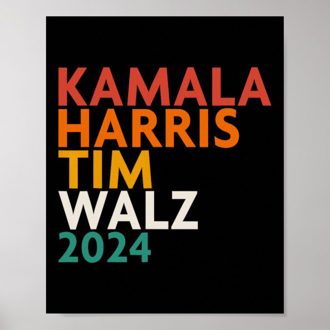 Harris Waltz 2024  Poster (Front)