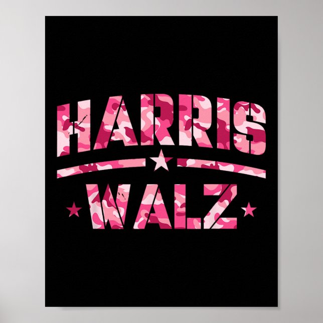 Harris Waltz Camouflage Military For Harris Vetera Poster (Front)