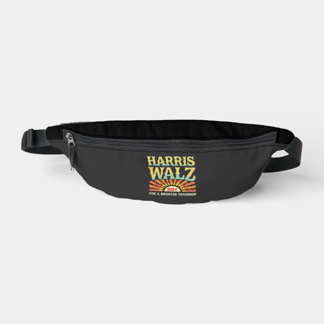Harris Waltz for A Brighter Tomorrow Kamala Harris Bum Bags (Front)