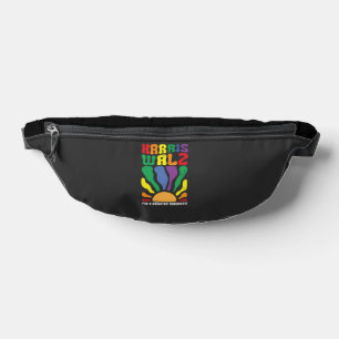 Harris Waltz for a Brighter Tomorrow Kamala LGBT Bum Bags