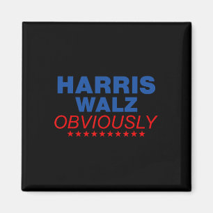 Harris Waltz Obviously 2024 Balz To The Walz Magnet