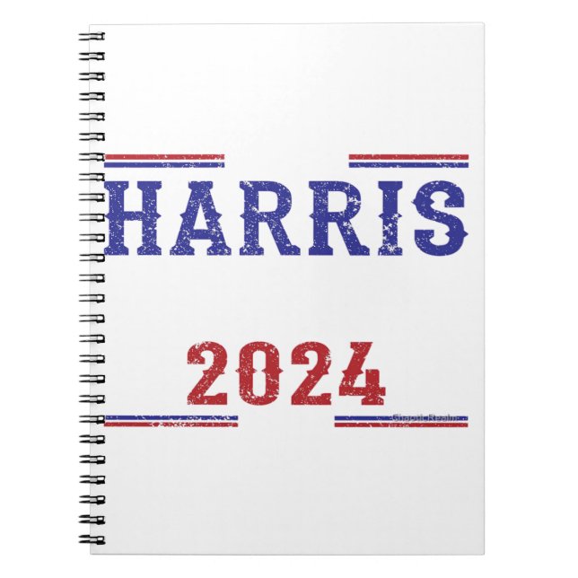 Harris Walz 2024 _7 Notebook (Front)