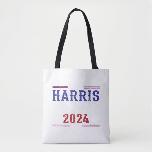 Harris Walz 2024 _7 Tote Bag (Front)