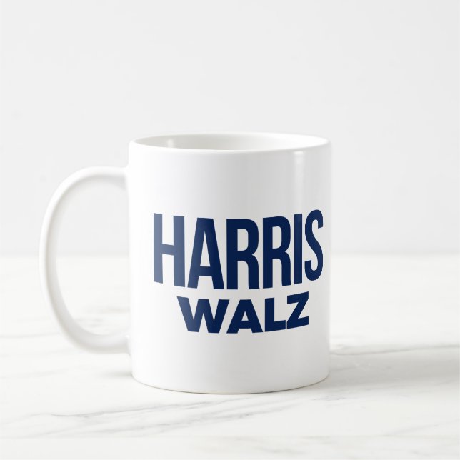 HARRIS WALZ 2024 COFFEE MUG (Left)