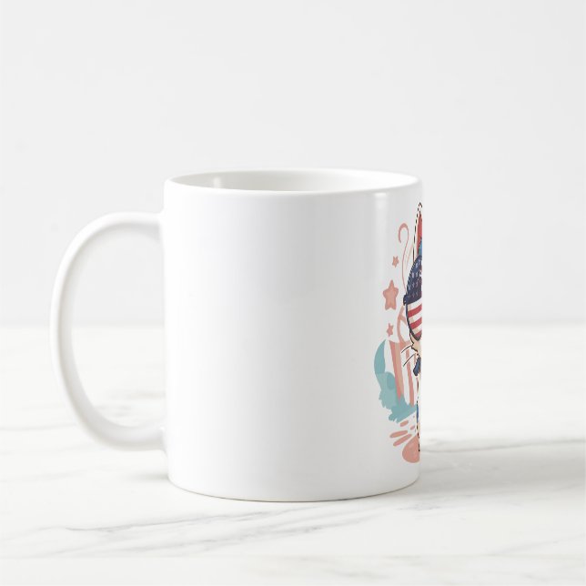 HARRIS WALZ 2024 COFFEE MUG (Left)