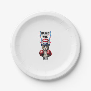 Harris Walz 2024 - Election 2024  Paper Plate