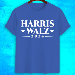 Harris Walz 2024 election campaign democrat T-Shirt
