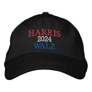 Harris Walz 2024 Election  Embroidered Hat