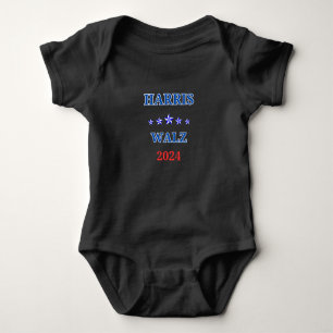 Harris Walz 2024 Election Kamala  Baby Bodysuit