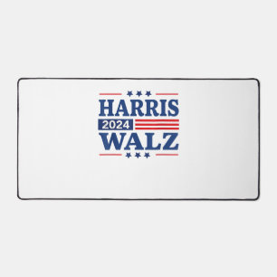 Harris Walz 2024 Election Kamala Harris Tim Walz 2 Desk Mat