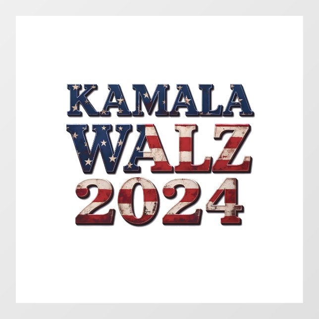Harris Walz 2024 Election Kamala Tim Waltz  (Sheet)
