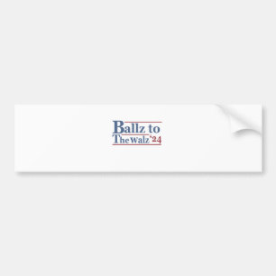Harris Walz 2024 Election Kamala Tim Waltz America Bumper Sticker