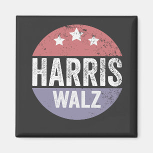 Harris Walz 2024 Election Kamala Tim Waltz America Magnet