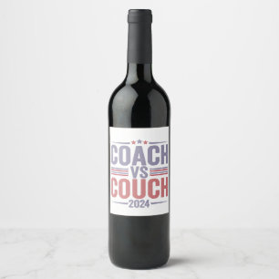 Harris Walz 2024 Election Kamala Tim Waltz America Wine Label