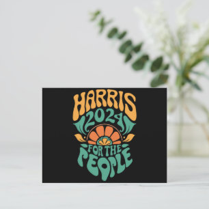 Harris Walz 2024 Election President Kamala Harris  Postcard