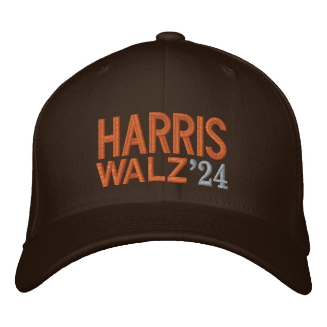 HARRIS WALZ 2024 EMBROIDERED HAT (Front)