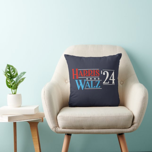 Harris Walz 2024 for President Cushion (Chair)