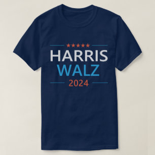 Harris Walz 2024 for President T-Shirt