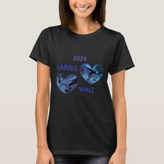 Harris-Walz 2024 Joyous Hearts T-Shirt