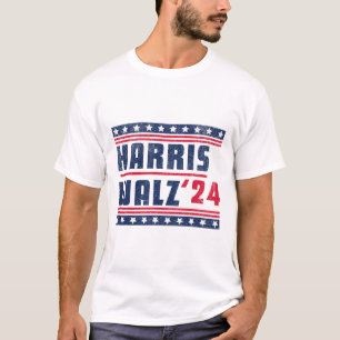 Harris Walz 2024 Kamala Harris And Tim Walz 2024  T-Shirt