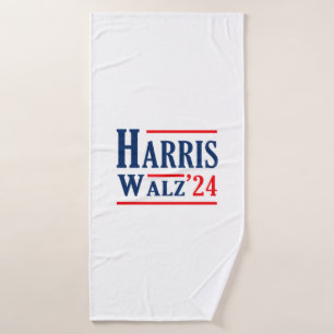 Harris Walz 2024 Kamala Harris President Tim Walz Bath Towel