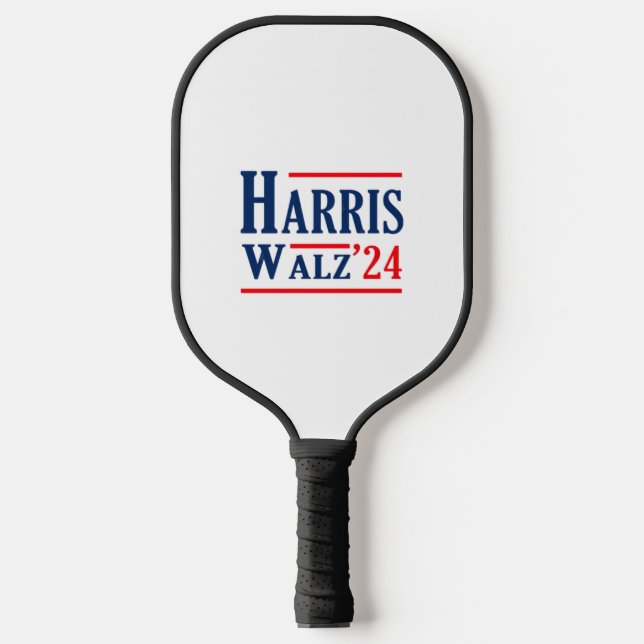 Harris Walz 2024 Kamala Harris President Tim Walz  Pickleball Paddle (Front)