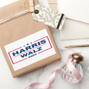 Harris Walz 2024 Kamala Harris Tim Walz Election Rectangular Sticker