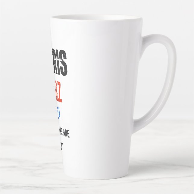 HARRIS WALZ 2024 LATTE MUG (Right)