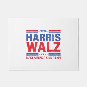 Harris Walz 2024 Make America Kind Again Doormat
