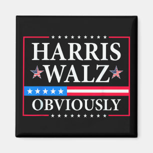 Harris Walz 2024 Obviously   Tim Walz Magnet