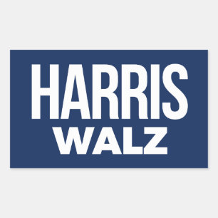 Harris Walz 2024 Rectangular Sticker