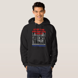 HARRIS-WALZ 2024 STOP THE CORPORATE GREED HOODIE